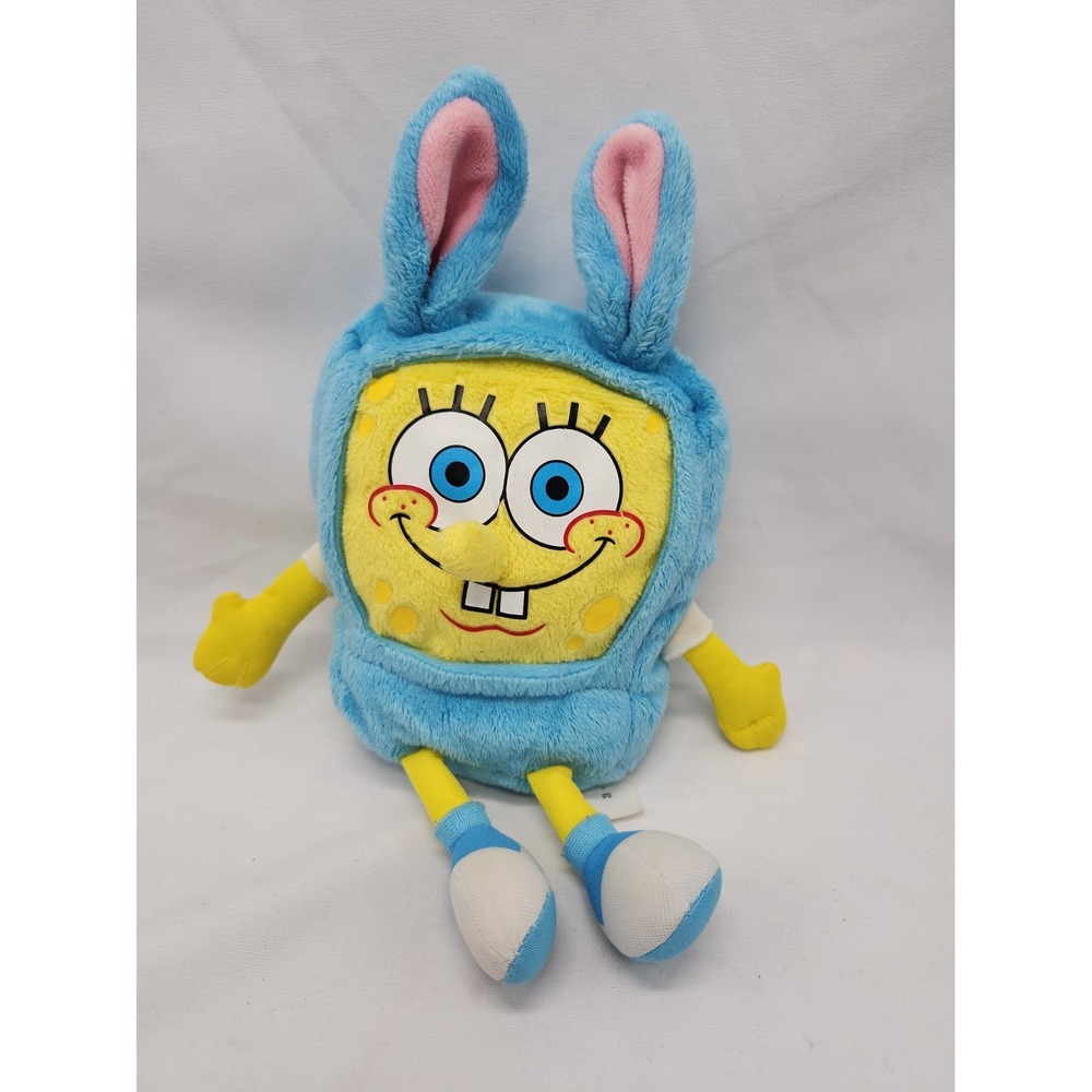 SpongeBob SquarePants Plush Easter Bunny 10" Nickelodeon 2015 Toy